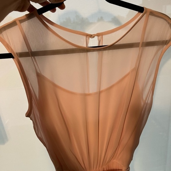 After six bridesmaid dress. size 10. style w8026. cap sleeve w/ matching shawl - Picture 8 of 16